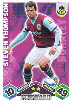 Steven Thompson Burnley 2009/10 Topps Match Attax #106